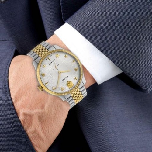 Gucci G Timeless Gold Silver
