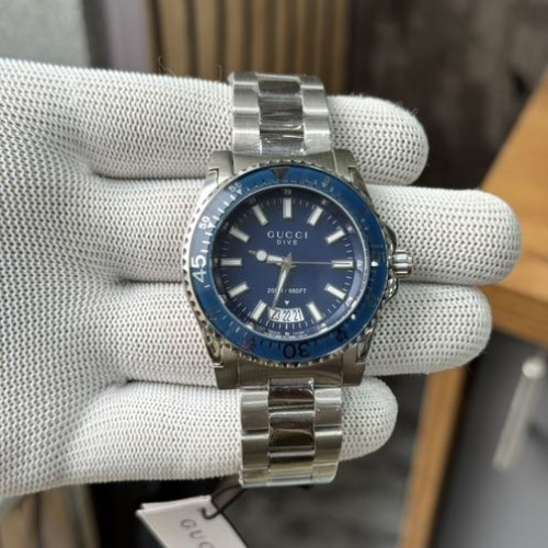 Gucci Dive Blue Dial