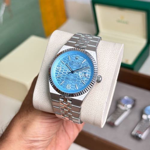 Rolexx 2025 New Land Dweller Blue Dial