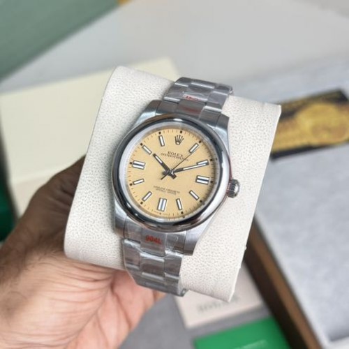 Rolex Oyster Perpetual 41MM Sandal Dial
