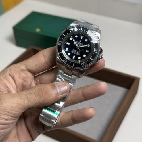 Rolex Sea Dweller Stainless Steel Black Dial
