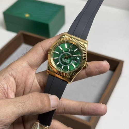 Sale 2025 New Rolex Sky Dweller Green Dial