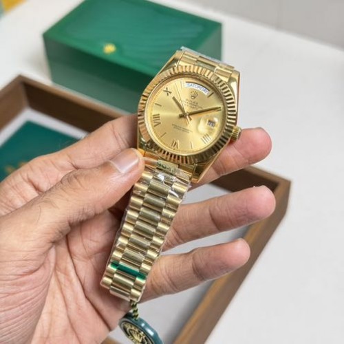 Rolex Day Date 40MM Triple Gold
