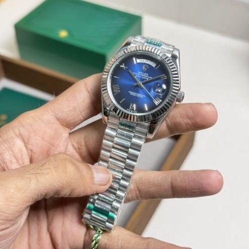 Rolex Day Date 40MM Ombre Blue Dial