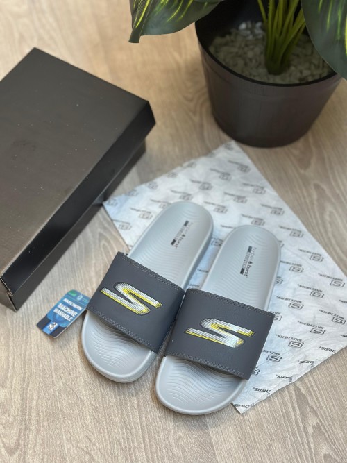 Alternative view of SKECHER HYPER BURST SLIDE GREY