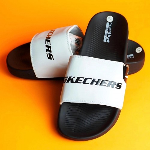 Alternative view of SKECHER HYPER BURST SLIDE WHITE
