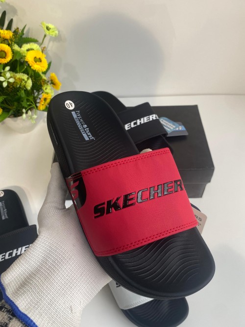 Alternative view of SKECHER HYPER BURST SLIDE RED