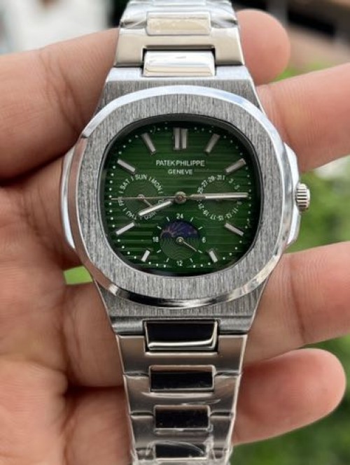 PATEK PHILIPPE SILVER GREEN