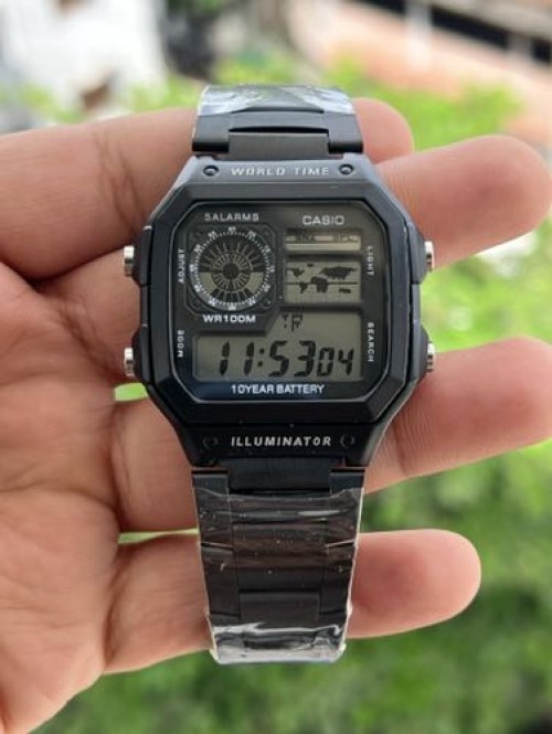 Alternative view of CASIO METAL BLACK 1200