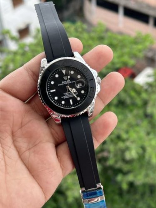 ROLEX YATCH MASTER SILVER