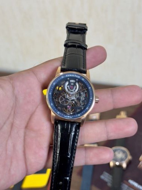 Audemars Piguet Code 11 59 Tourbillion Open Heart Black Rose Gold Blue