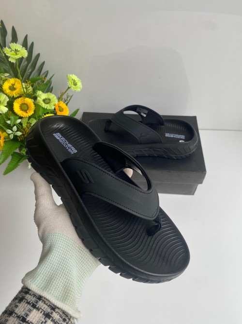 Skecher Go Recover Adjust Premium All Black Simplex