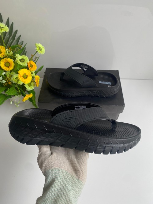 Skecher Go Recover Adjust Premium All Black Simplex