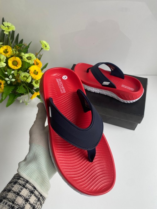 Alternative view of Skecher Go Recover Adjust Premium Red White Simplex