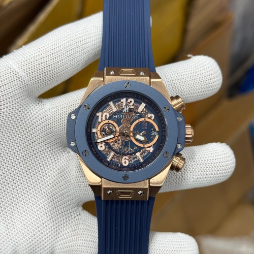 Hublot Big Bang Unico King Gold Blue