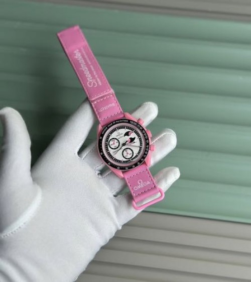 Alternative view of OMEGA PINK SUN MOON