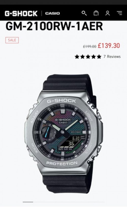 Casio G Shock Gm2100
