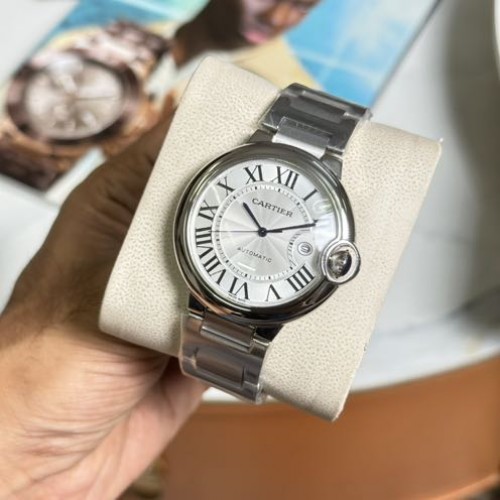 Cartier De Ballon White Dial