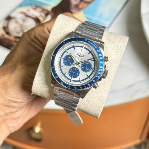 Longines Conquest Mens Chronograph Watch