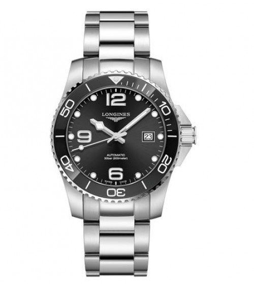 Longines HydroConquest Silver Black