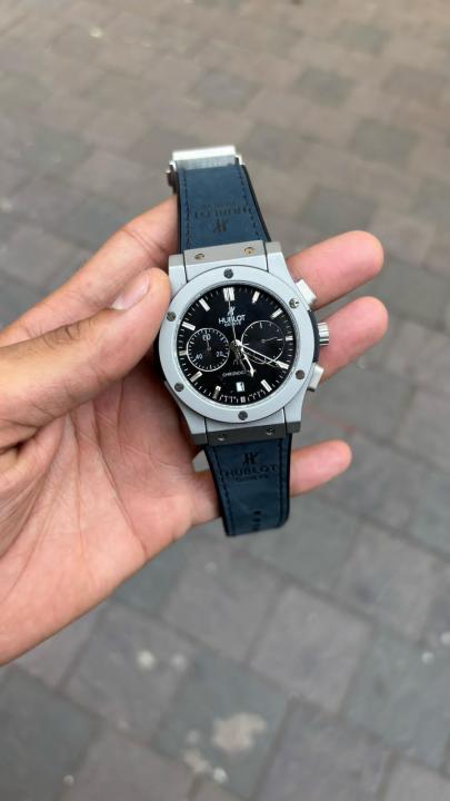 HUBLOT_CRONOGRAPH_SILVE_BLUE