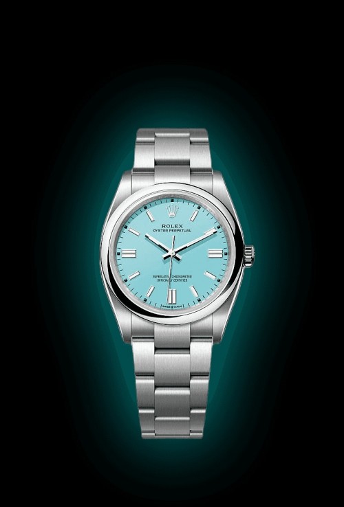 Rolexx Oyster Perpetual Tiffany Zr Yz