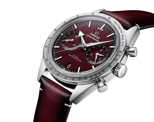 Alternative view of OMEGA SPEEDMASTER CHRONOGRAPH MAROON