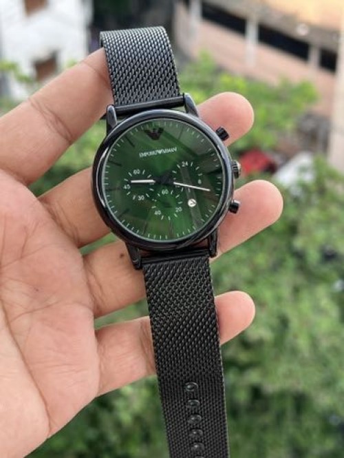 EMPORIO ARMANI BLACK GREEN