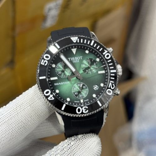 Alternative view of Tissot Seastar Chronograph Green