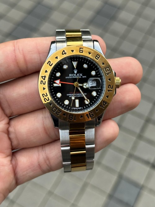 Role X Oyster Perpetual Explorer 2 0 Quartz Two Tone