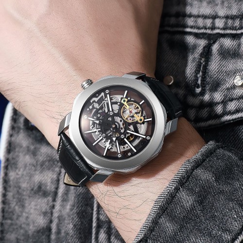 Bvlgari Automatic Black Silver