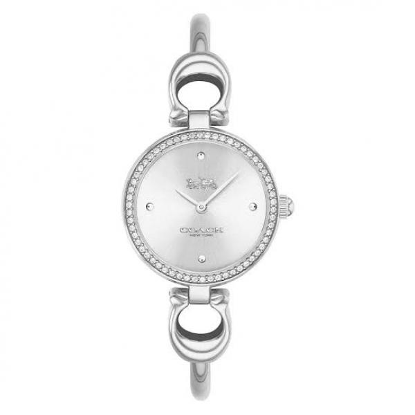 Coach Park Stainless Steel Bracelet Signature 14503173 Women Silver