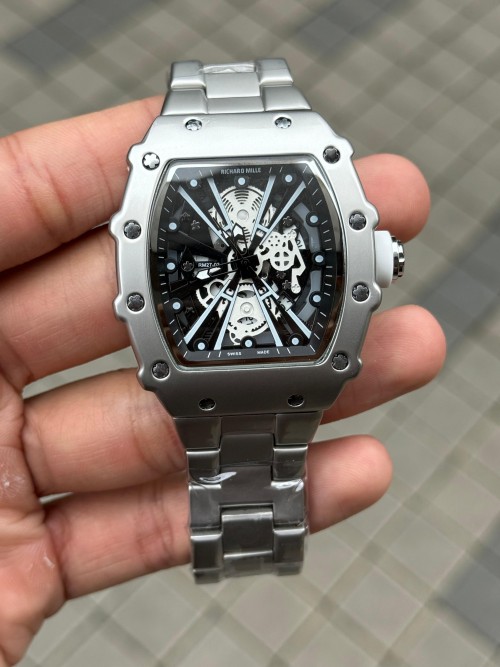 Richard Mill E X Silver Black