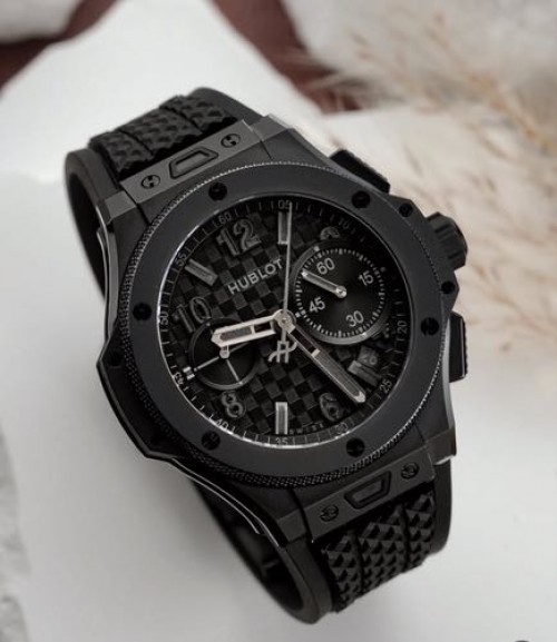 HUBLOT BIG BANG 20Th ANNIVERSARY ALL BLACK AUTOMATIC