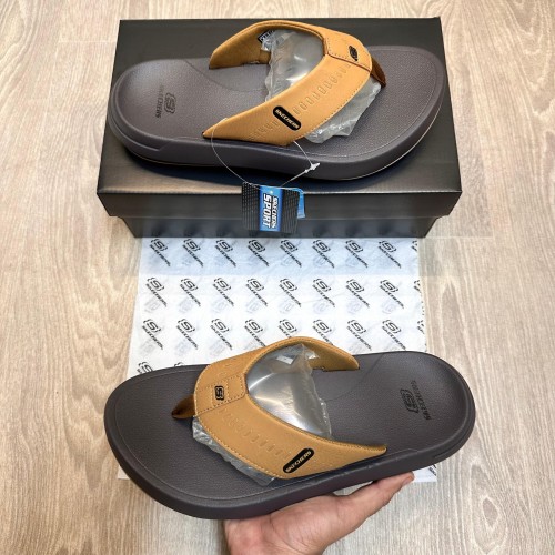 Skecher S Relaxed Fit Super Comfort Premium Brown Simplex