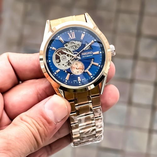Seiko Automatic Rose Blue