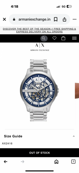 Alternative view of Arman i Exchange AX2416 Automatic