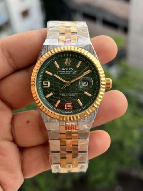 ROLEX LAND DWELLER DUAL TONE