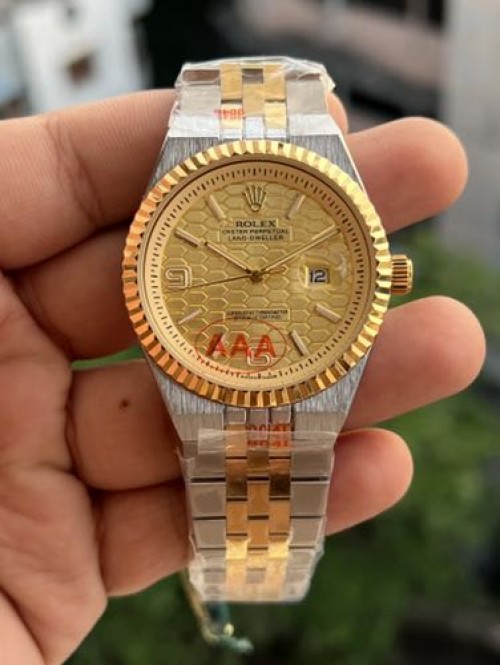 ROLEX LAND DWELLER DUAL TONE