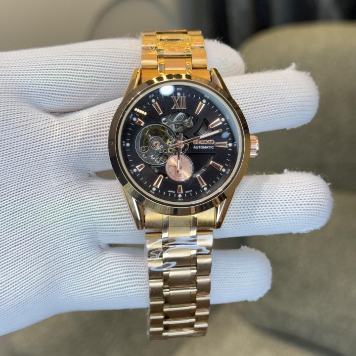Seiko_Automatic_RosegoldBlack_066