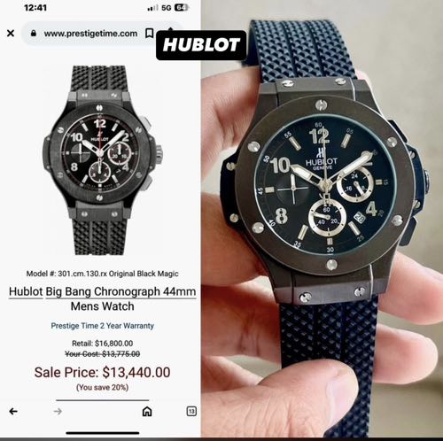 HUBLOT BIG BANG ALL CHRONO