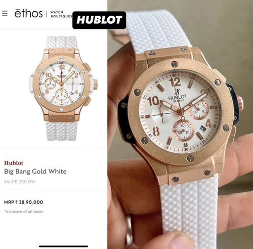 HUBLOT BIG BANG ALL CHRONO WORKING