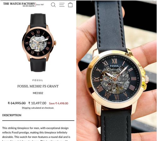 Fossil Grand Automatic