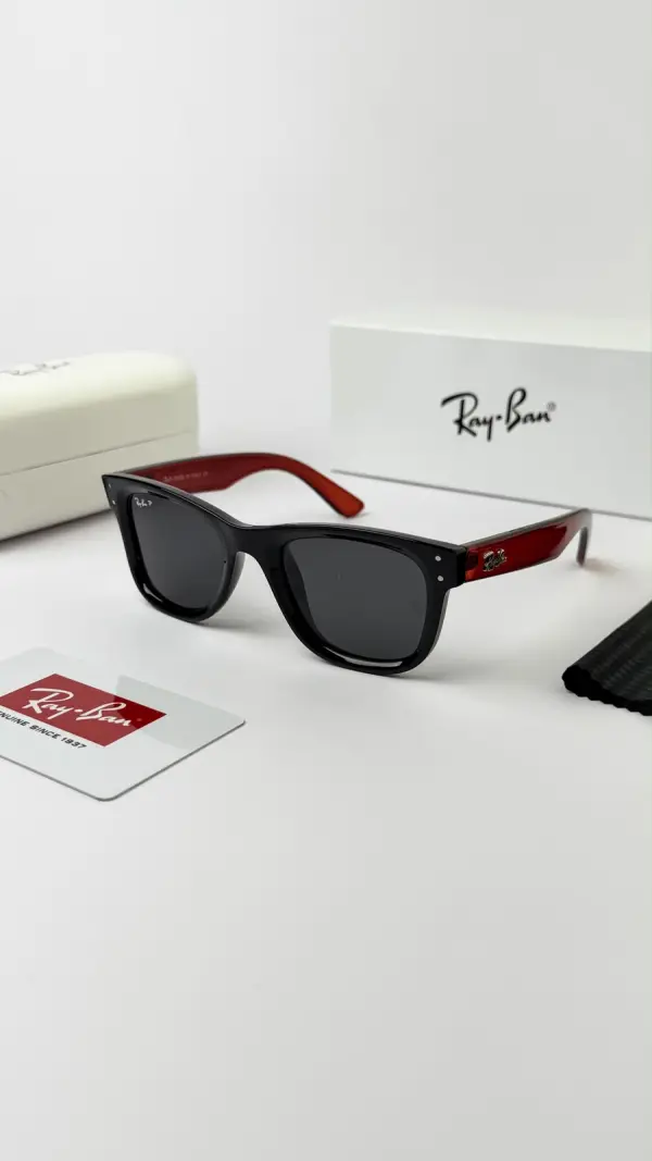 Rey ban wine black 0502