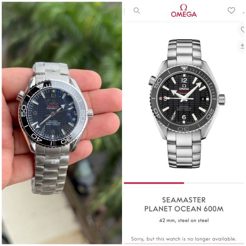 Alternative view of Seamaster Planet Ocean 600m