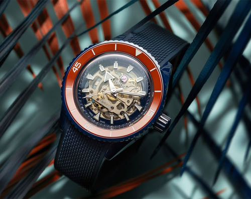 Alternative view of Rado Captain Cook High Tech Ceramic Skeleton Limited Edition