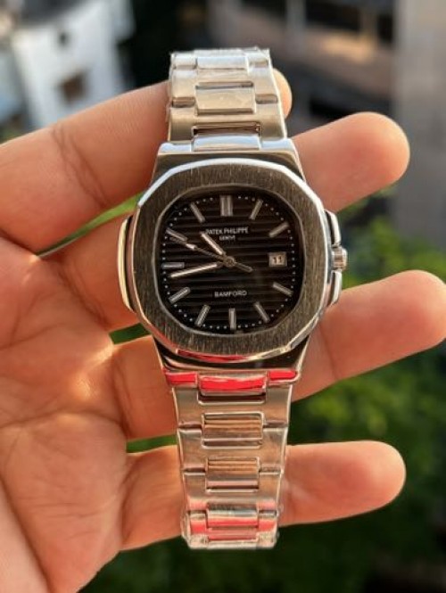 PATEK PHILIPPE SILVER BLACK