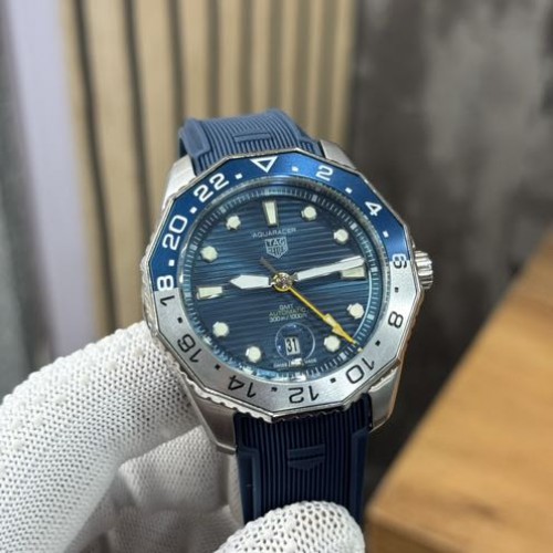 TAG HEUER GMT BLUE SILICON BELT