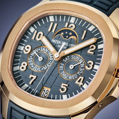 Patek Philippe Luce Aquanaut Annual Calendar Moon Phase