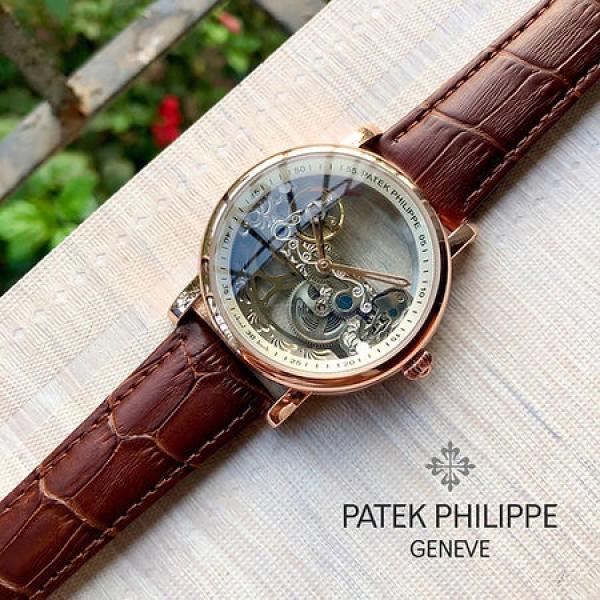 Patek Philippe Skeleton Brown Gold 209